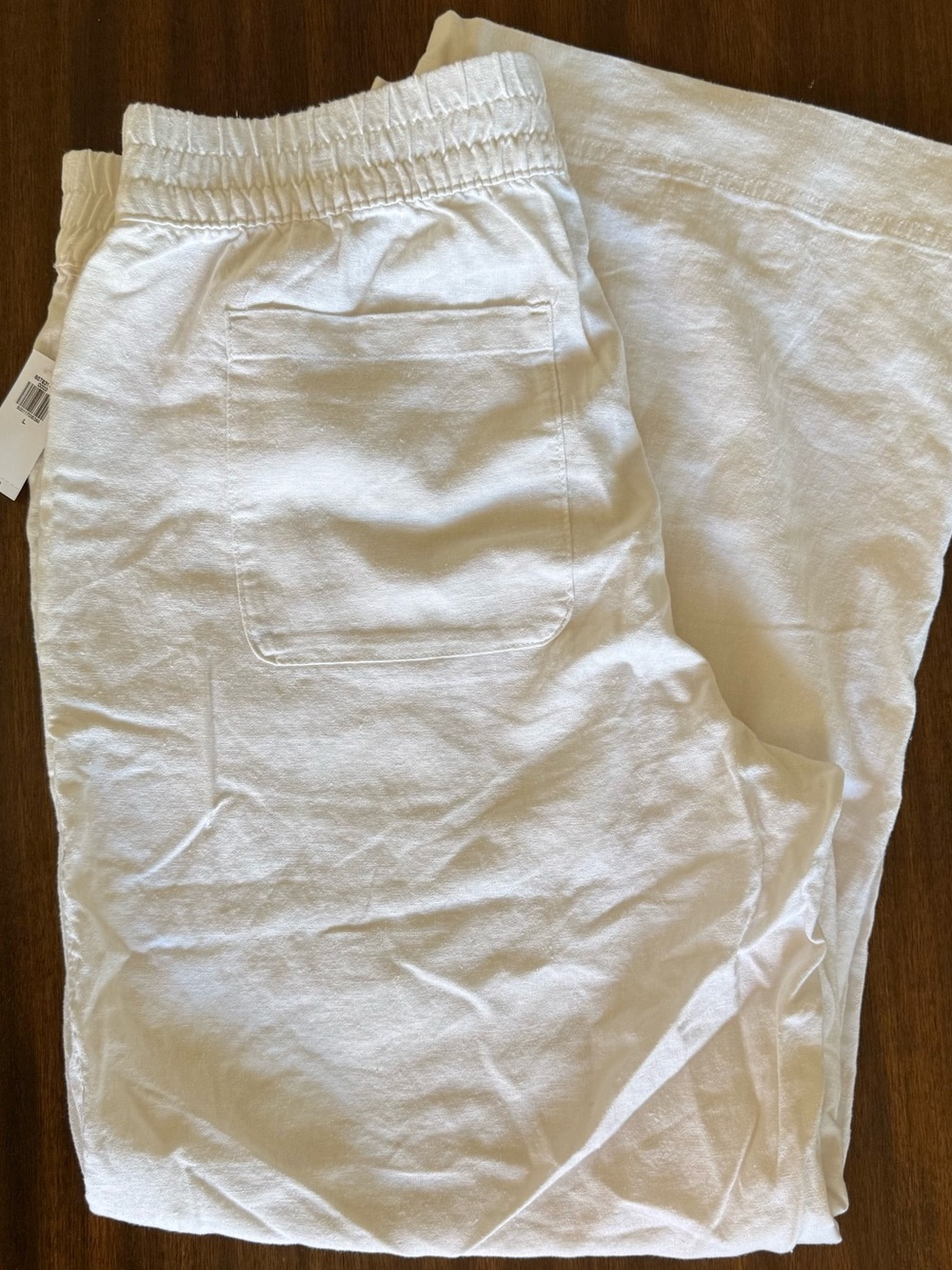 Old Navy Linen Blend Wide Leg Pants